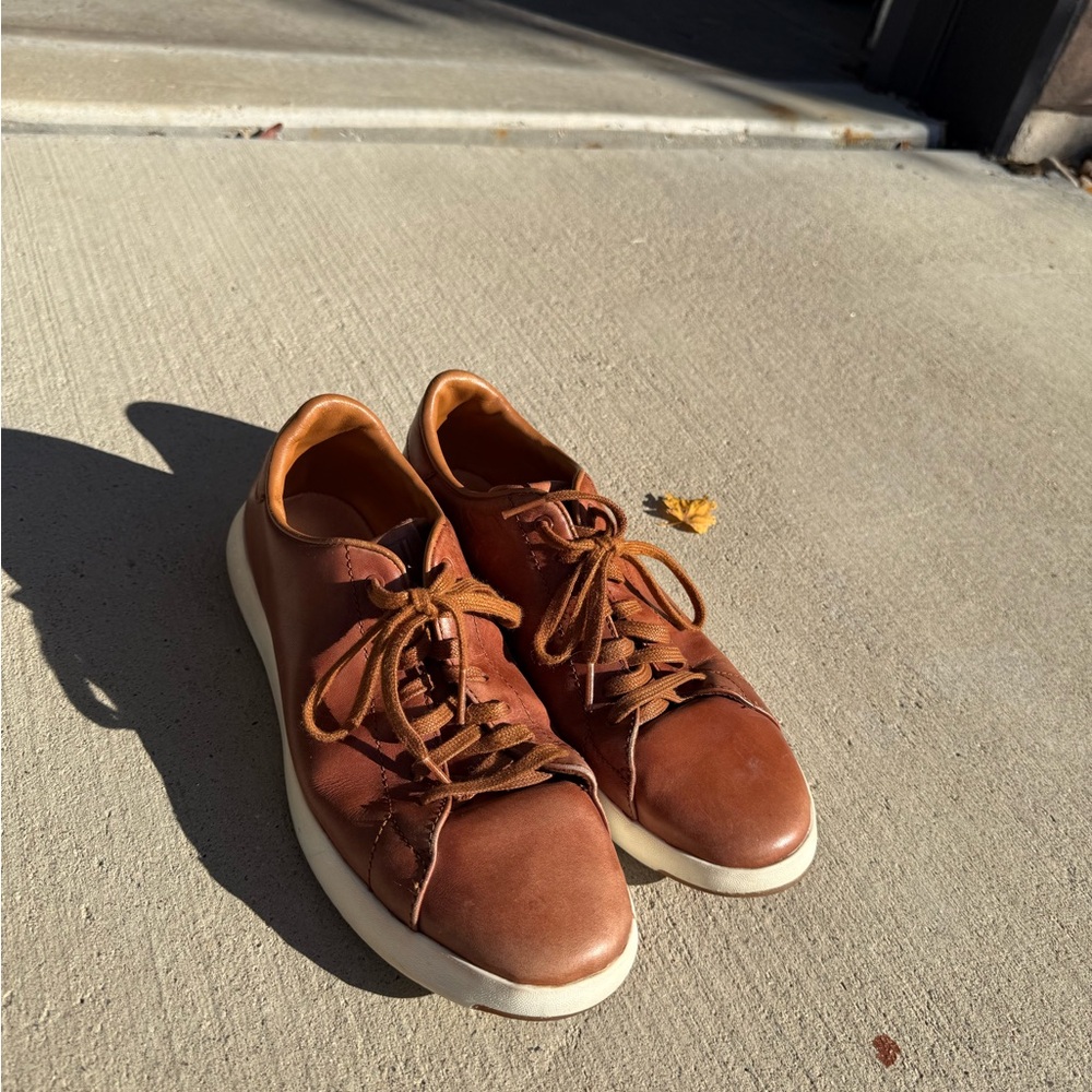Cole Haan brown leather shoes